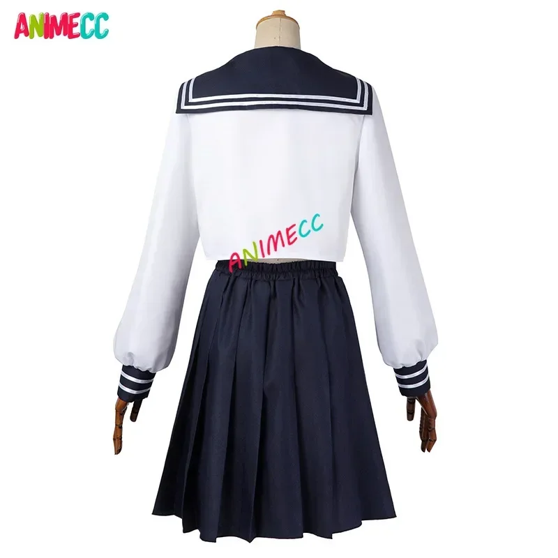 ANIMECC-uniforme escolar JK para mujeres y niñas, vestido de fiesta de Halloween, XS-XXL, Amanecer, Riko, Cosplay de Anime, peluca