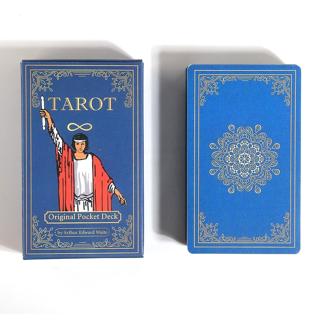 1Pcs original poicket tarot cards deck Tarot Cards Set For Beginners And Expert Readers