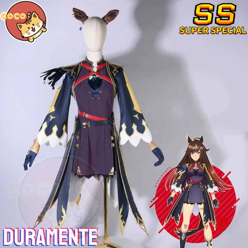 Uma Musume Duramente Cosplay Costume Game Pretty Derby Cosplay Duramente Hammer Dress Duramente Cosplay Wig CoCos-SS