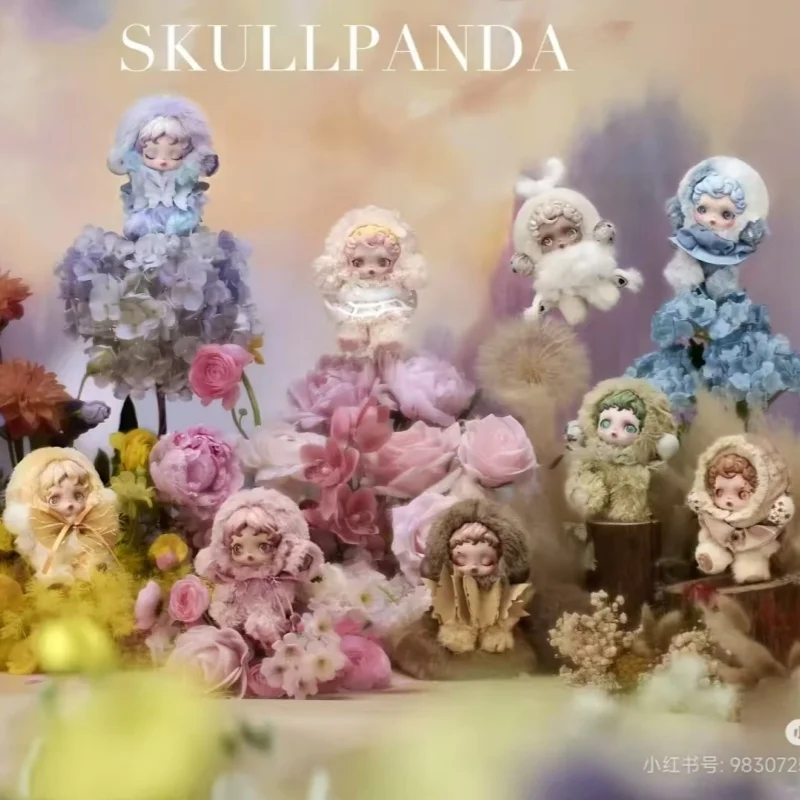 

Genuine Skullpanda The Second-Generation Series Of Vinyl Plush Toys Surprise Blind Box Backpacks Pendants Girls'