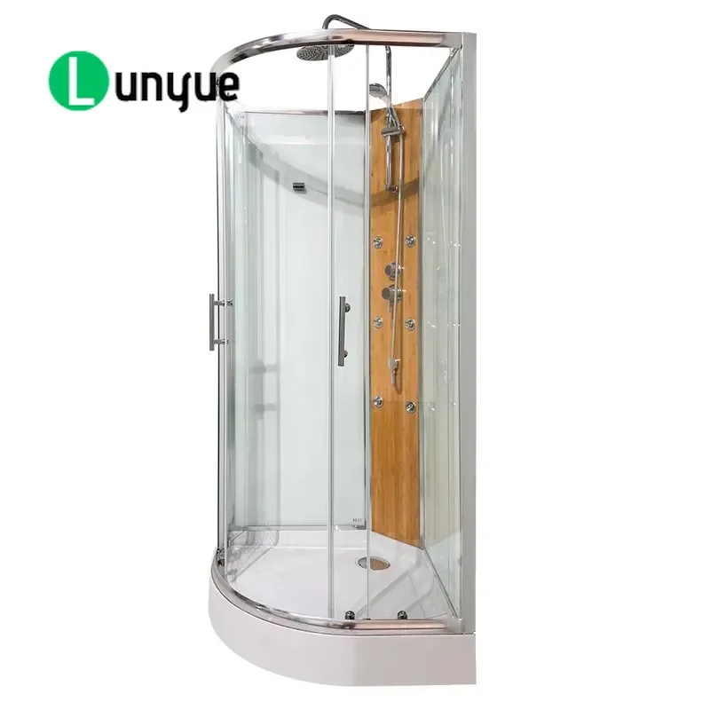 Walk In Shower With Seat And Frame Sliding Design Ideal For Small Bathrooms Hotel Steam Rooms Space Saving Durable