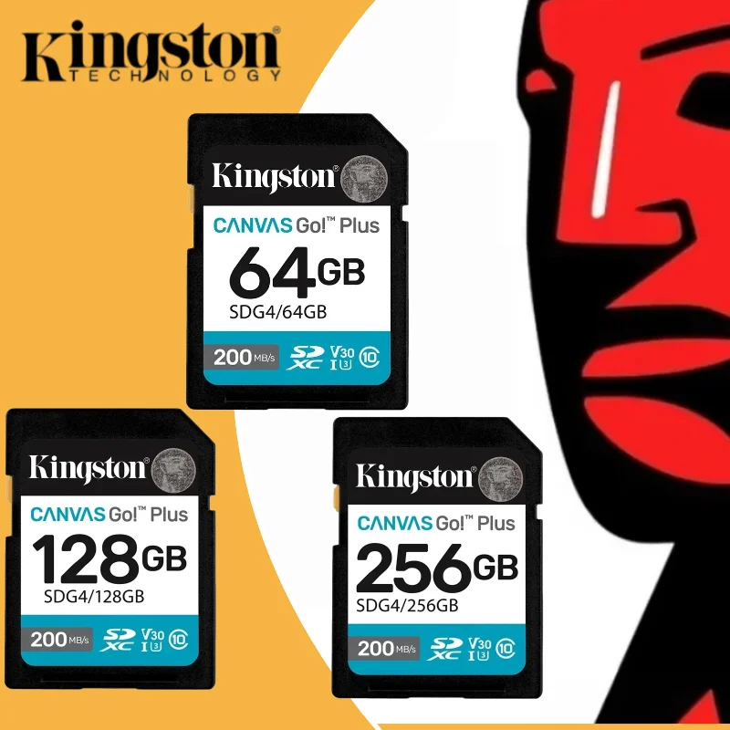 kingston-sd-card-128gb-64gb-256gb-512gb-1t-canvas-go-plus-memory-card-class10-u3-v30-cartao-de-sdxc-4k-video-carte-sd-for-camera