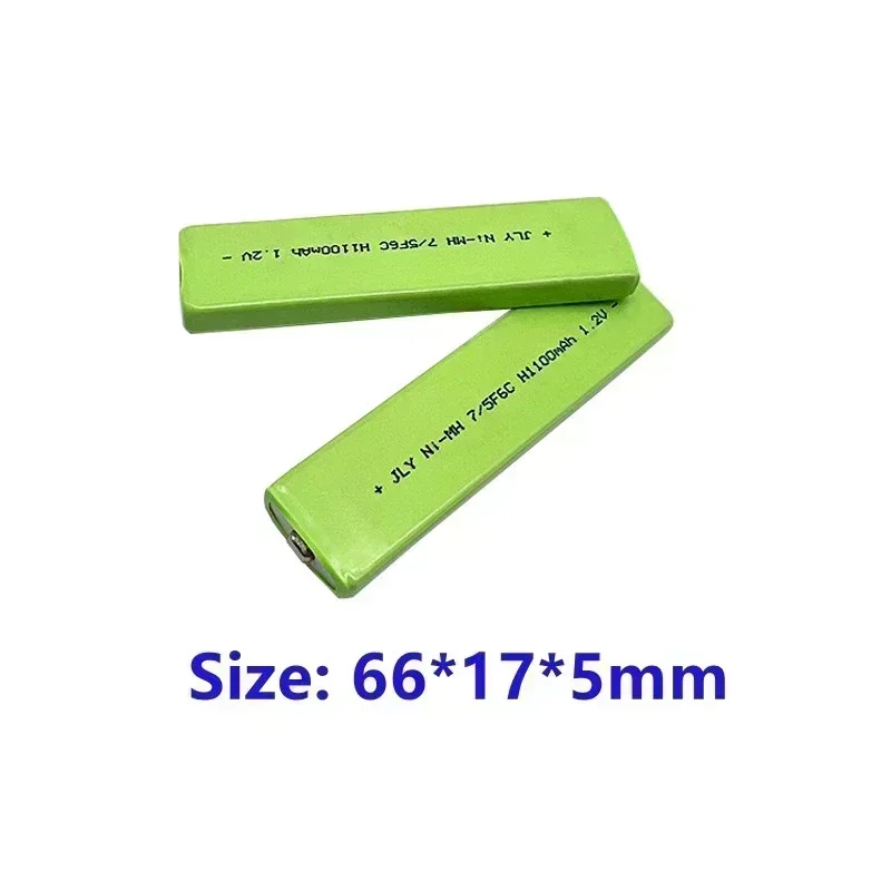 Batería NIMH de 1,2 V y 1450mAh con cargador para Sony Walkman MD CD reproductor de Cassette 7/5F6 67F6 Ni-Mh, batería de goma de mascar