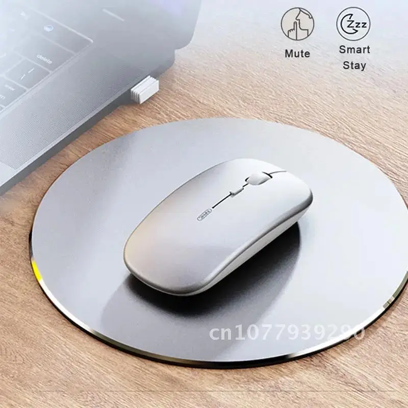 

Wireless Mouse Rechargeable Silent Power Display Adjustable DPI Smart Stay Ergonomic Computer Mause For Laptop PC Macbook Office