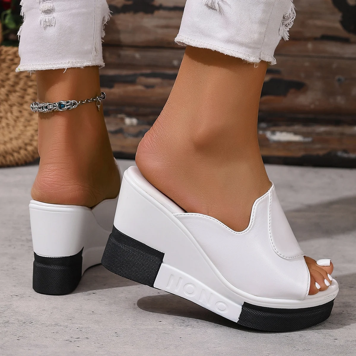 Vrouwen Wiggen Slippers Zomer  - Street Fashion Plus Size recensie en prijs