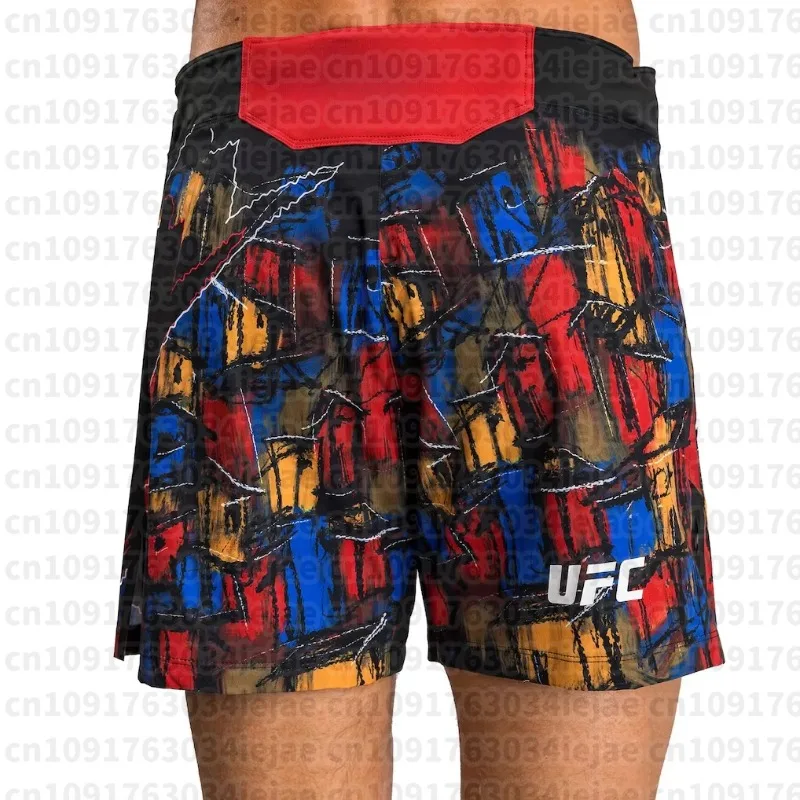 New Fighting Night Boxing Shorts MMA Oversized Breathable Speed Drying Training Sports Shorts Men Women Kid Off-Road Shorts view 3