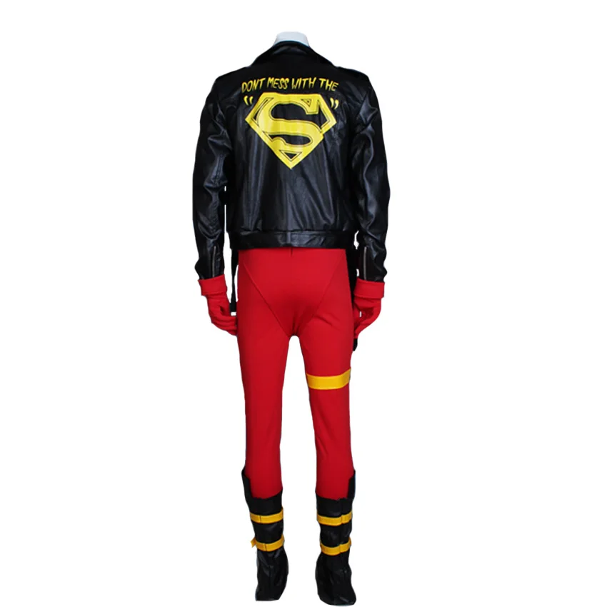 أزياء البطل الخارق كون إل كونر كينت سوبر بوي التأثيرية لحفلات الهالوين وعيد الميلاد مصنوعة حسب الطلب بأي حجم #3