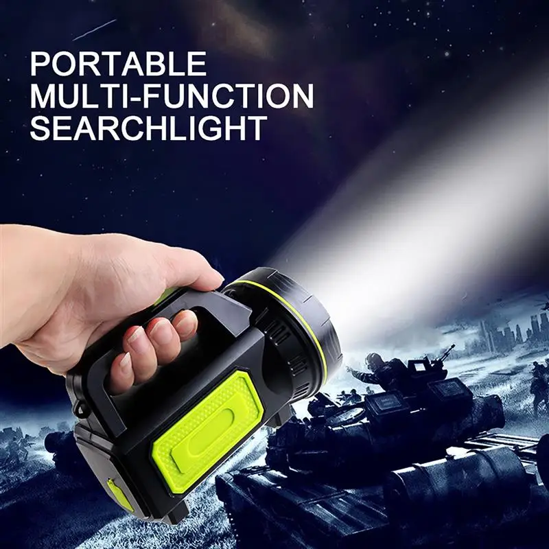 LED Rechargeable Work Light Hand Torch Waterproof Lantern Flashlight Candle Security Spotlight Lamp Camping Lantern Work Lights