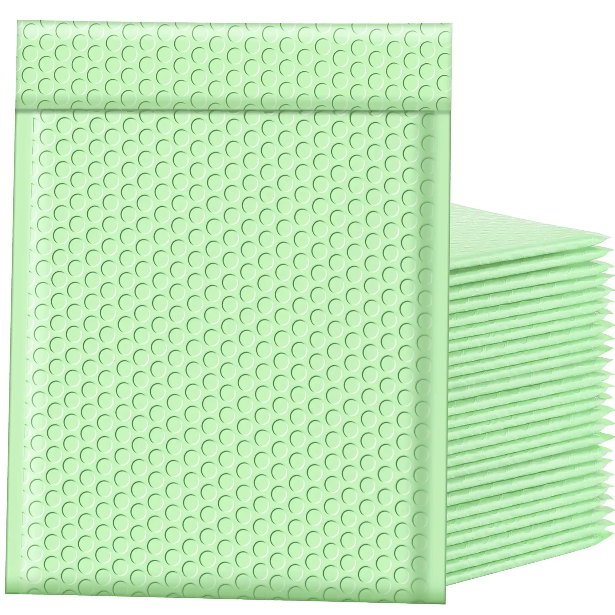 100 Pcs Mint Green Bubble Mailers Padded Envelopes Self Seal Mailing Envelopes Mailers Shipping Envelopes Packaging for Business