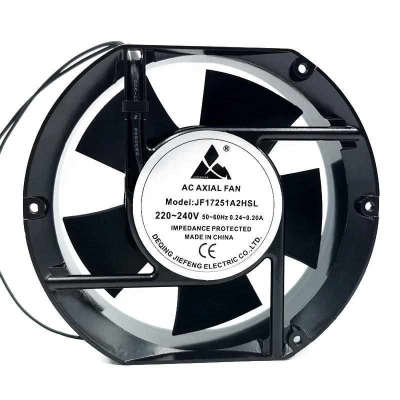 170*150*50MM Fan JF17251A2HSL 220V 0.24A Inverter Cabinet Fan 17CM Axial Flow Fan 17251