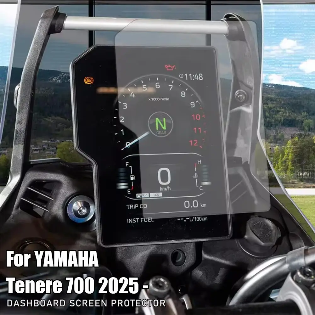 

Для YAMAHA Tenere 700 2025 мотоциклетная HD пленка для приборной панели Защитная пленка для приборной панели Устойчивая к царапинам защитная пленка для экрана S O0Q1