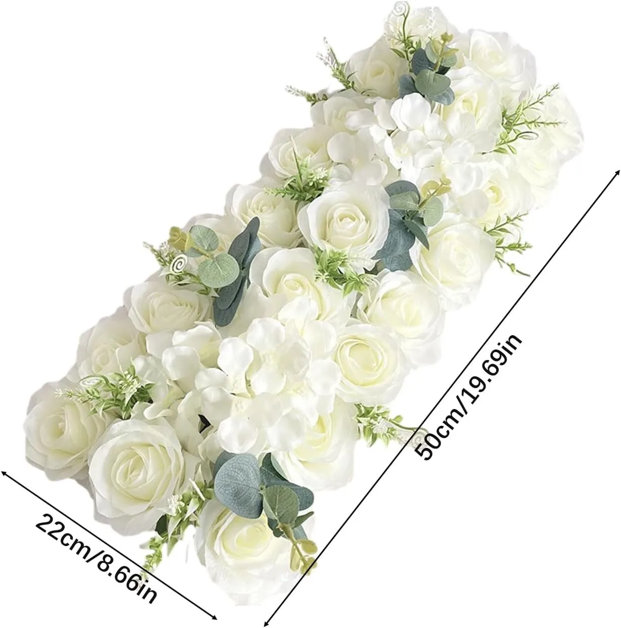 Artificial Flower Row Arch Diy Wedding Home Rose Peony Wall Background Birthday Party Banquet Decoration