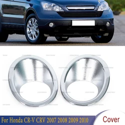 Für Auto 2 pcs Nebels chein werfer Abdeckung Nebels chein werfer Rahmen Nebels chein werfer Lünette Auto-Stiing für Honda CR-V crv 2007 2008 2009 2010