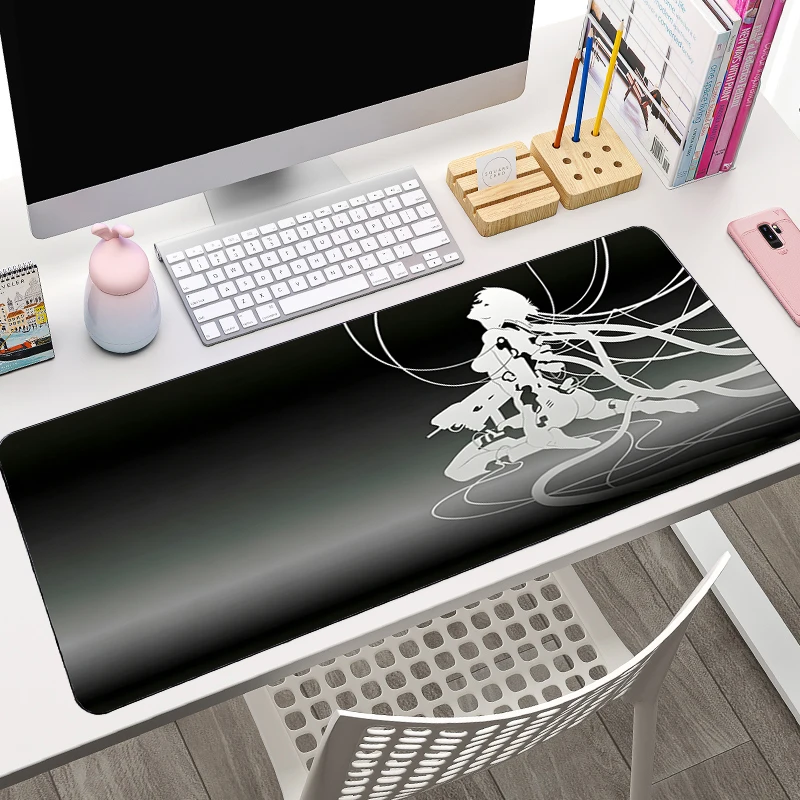 E-sports Gamer Mousepad Computer Mouse Pad Oversized Office Desk Mat Extended Keyboard Pad G-Ghost in the Shell Gaming Mouse Pad