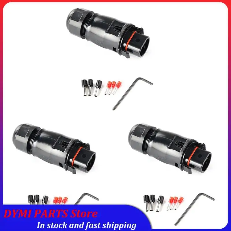 グローバルセール-3x-ソーラーpvコネクタプラグ-防水ip68-4000v-40a-ソーラーpvシステムパネル並列保護キット-ly01-オス