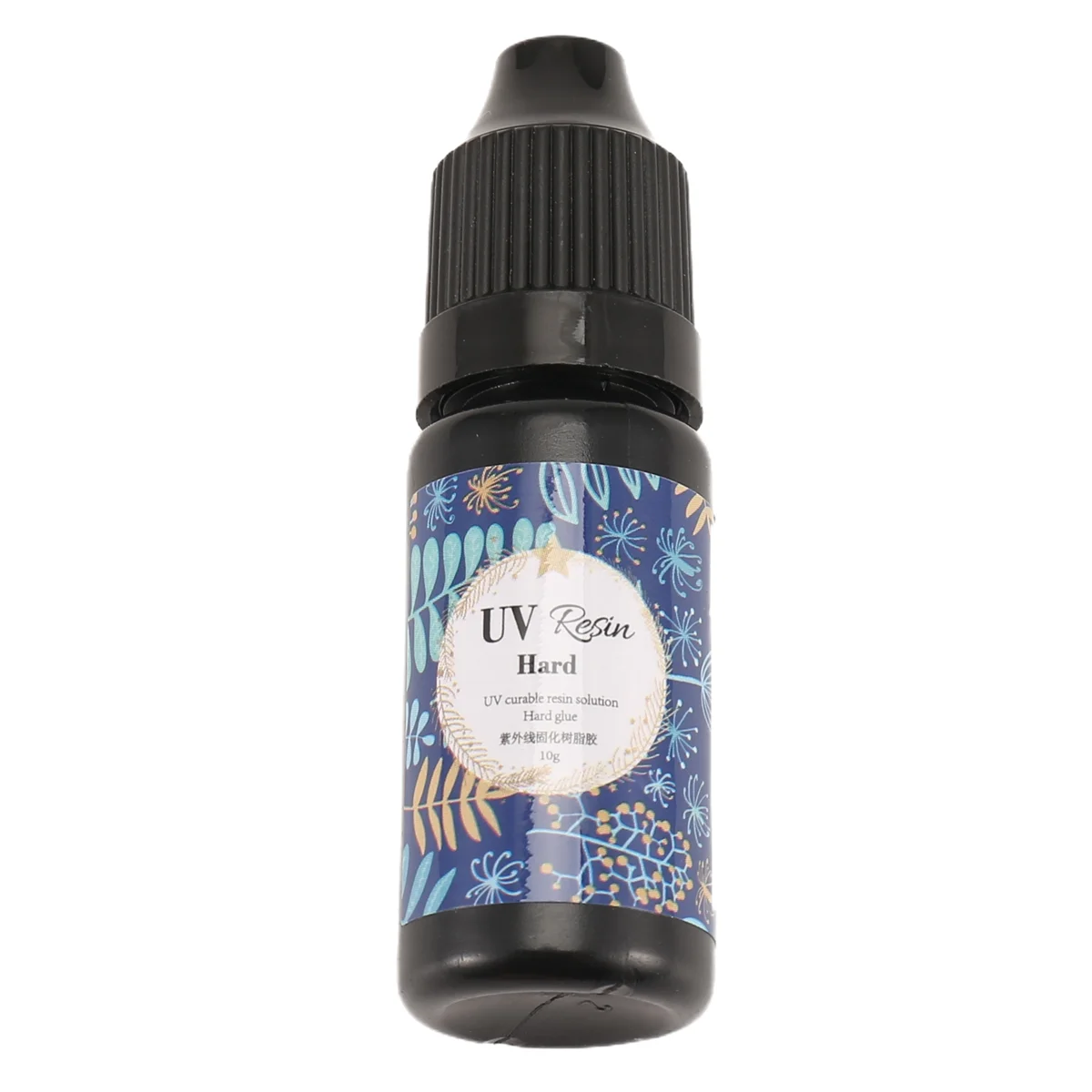 AT16 Hard UV Resin Glue Clear Ultraviolet Curing Quick Drying Epoxy Resin UV Glue DIY Jewelry Making Tools, 10G