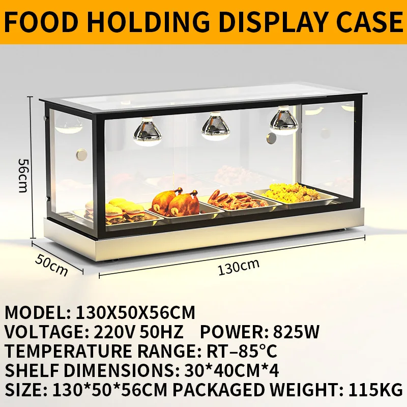 Insulated Display Case, Commercial Heated Constant-Temperature Display Case, Small Humidified Display Case(Customized)