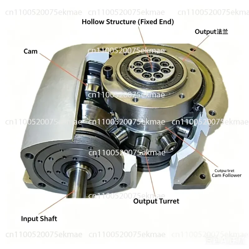 Ultra-Thin Table Type Cam Indexer DA Series Cam Indexing Rotary Table Cam Indexer for Automated Equipment Indexing Rotary