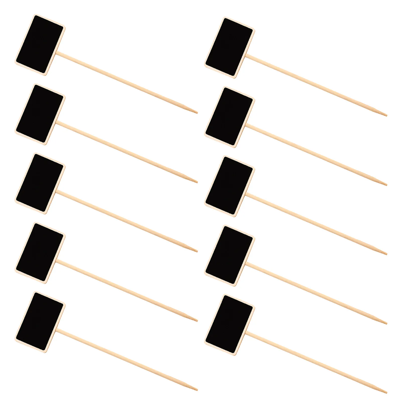 10Pcs Decorative For Wedding Decoration Party Planners Flower Signs Sturdy Wood Home Message