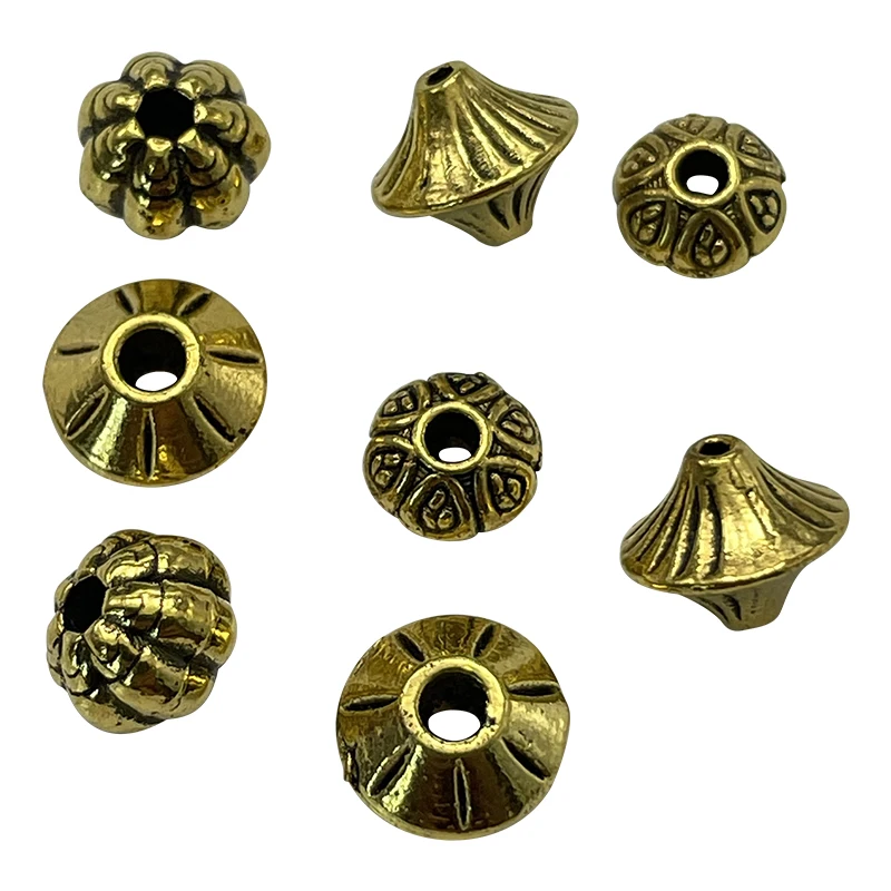 Classic Cute Wheel Spacer Beads DIY Making Loose Gaskets For Jewelry European Style Connector Accessories Supplies 25-30pcs