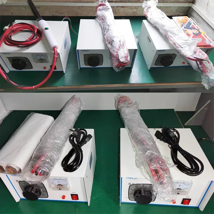 IML in mold labeling static charging equipment 20kv 80kv high voltage generator static with charging bar