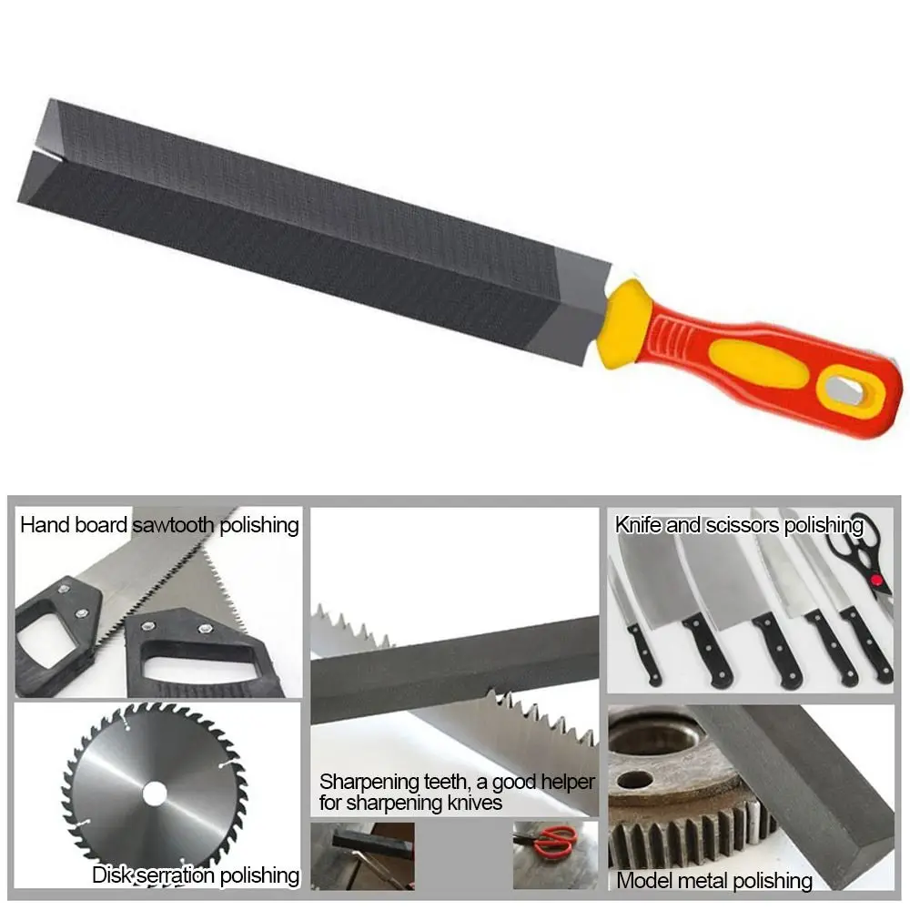 1Pcs 6/8inches Diamond-Shaped Files Saw Files Hand Saw For Sharpening Straightening Wood Carving Metal Glass Grinding Tool