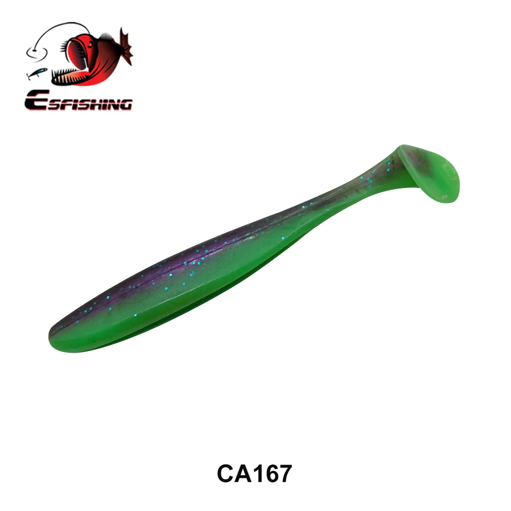 ESFISHING Angelköder 50mm 76mm 100mm 125mm 150mm 180mm ES Easy Shiner Isca Künstlicher Köder zum Angeln von Barsch, Hecht, Zander, Bass