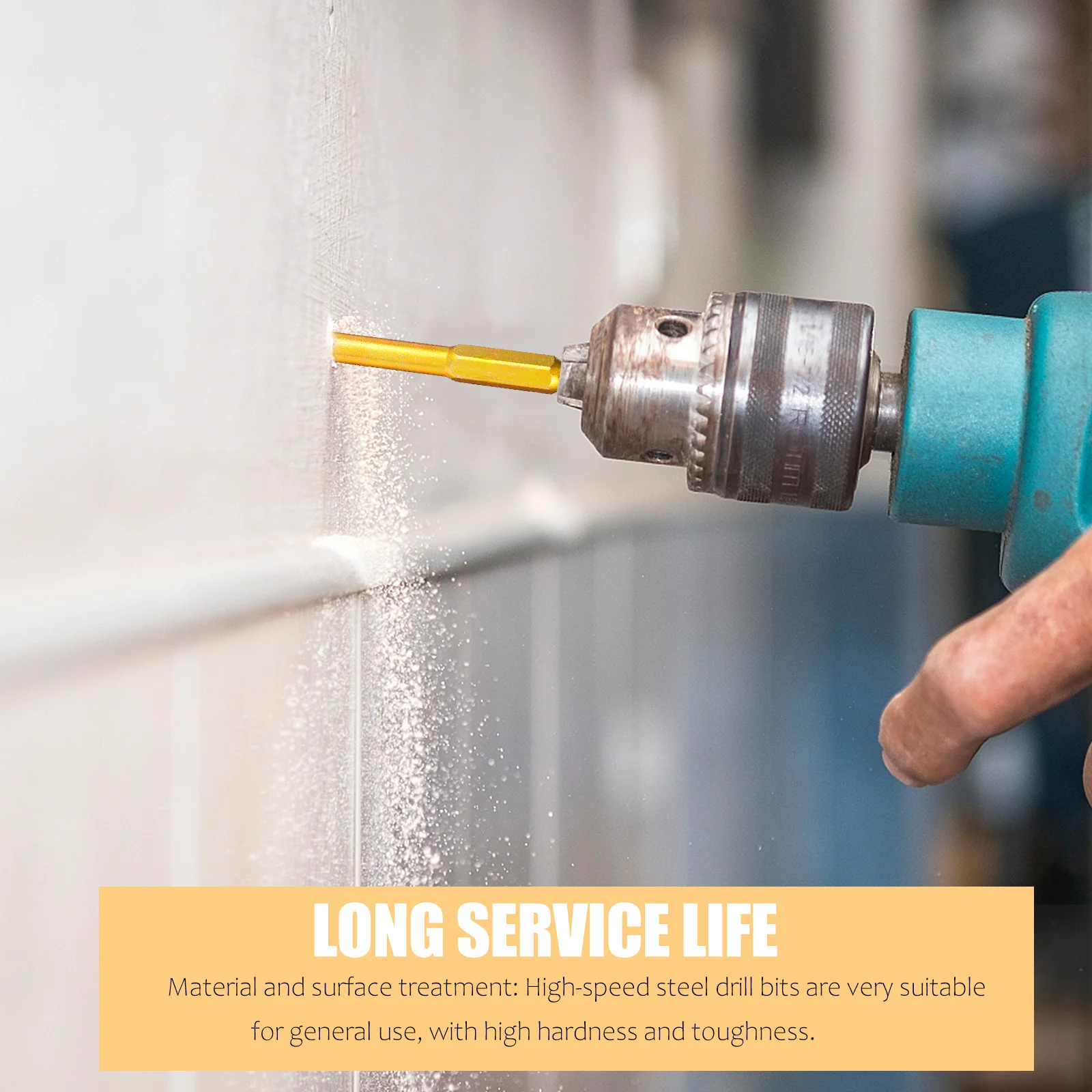 ดอกสว่านเจาะกระเบื้องหัวสามเหลี่ยมปลายคาร์ไบด์ 7 ชิ้น สำหรับเจาะกระจก เซรามิก และวัสดุแข็งอื่นๆ