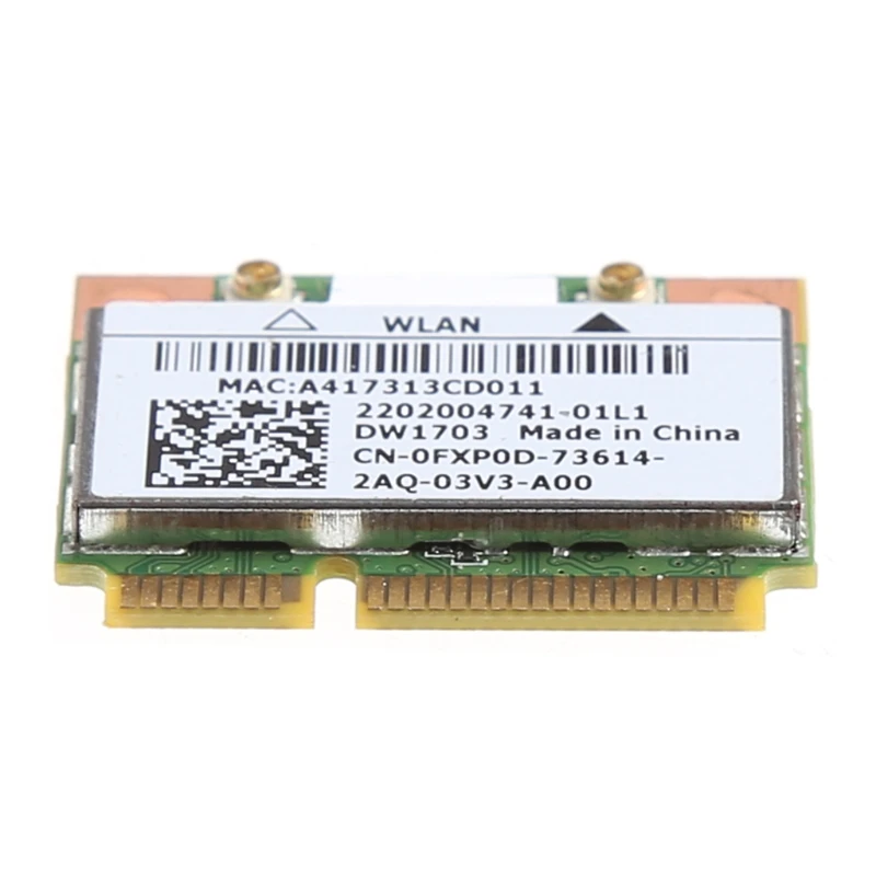 Atheros AR5B225 IEEE 802.11 Mini PCI-e BT V4.0 Card mạng không dây cho 7