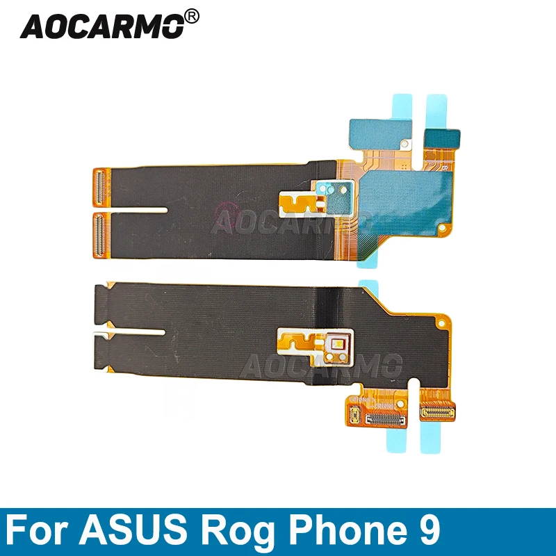 Aocarmo For Asus ROG Phone 9 Flash Light Flex Back Camera Connectin Flex Cable Replacement Parts