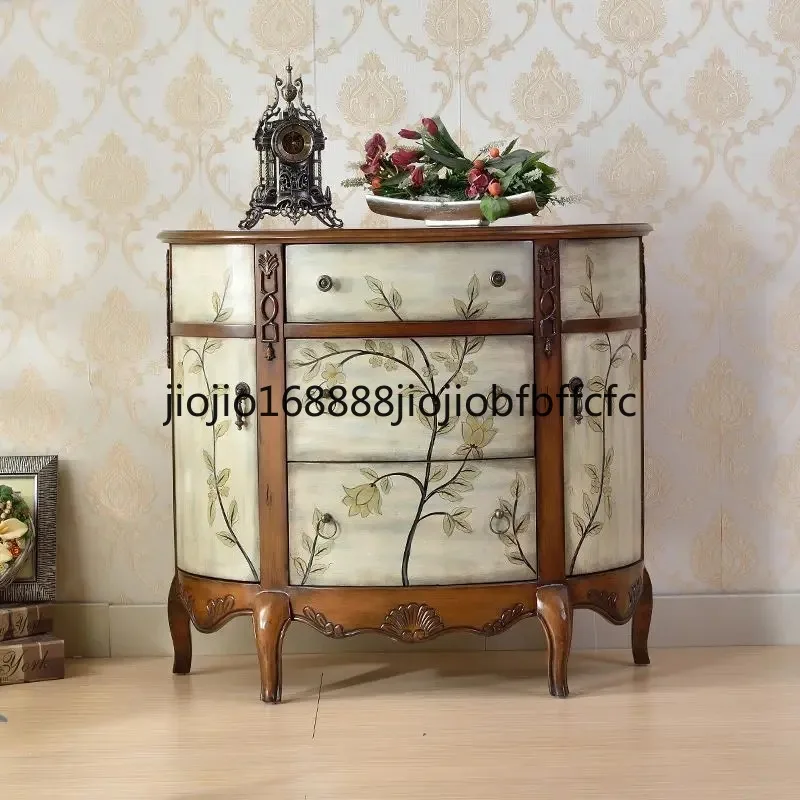 Suitable for  retro chest entering the door, living room, entrance cabinet, partition cabinet