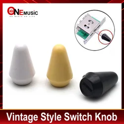 6/12Pcs Vintage Style Switch Knob Switch Tip Pickup Selector Cap 18.5x11MM Guitar Parts Replacement