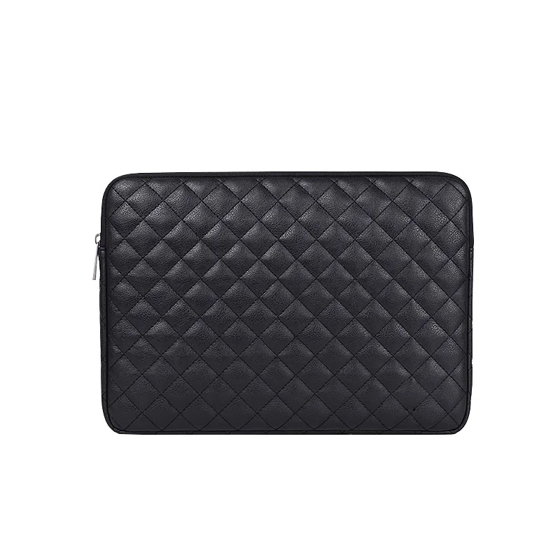 Brand PU Leather Laptop Bag 13,14,15.4,15.6,16 Inch Waterproof Sleeve Case For Macbook Notebook Computer Air Pro Shockproof