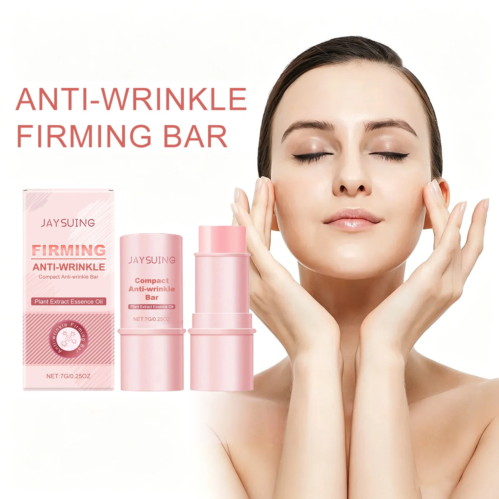 Collagen Firming Bar Anti-Wrinkle Tighten Sagging Skin Hydrating Collagen Moisturizer Face Balm Stick Watery Glow Skin Care