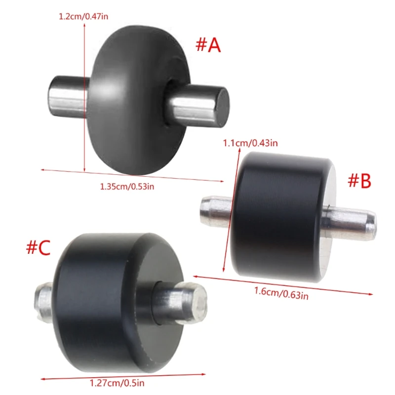 드라이브 휠 금속 진공 청소기 캐스터 바닥 장치용 교체 롤러 드롭 배송