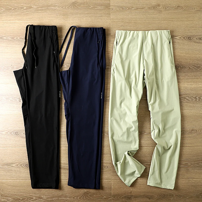 

Мужские легкие прямые брюки для активного отдыха весна-лето, быстросохнущие, высокоэластичные, удобные, для отдыха...