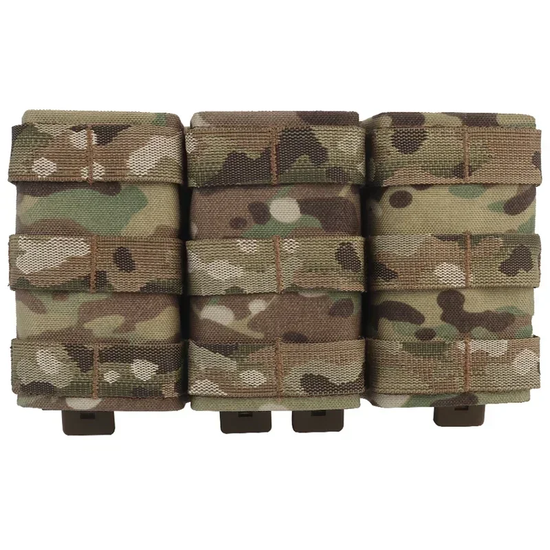 ERQYGRA Fondine da caccia tattiche Veloce 7.62 Triple Mag Molle Pouch Borsa lunga Pistola Rivista Paintball Airsoft Sistema Accessori