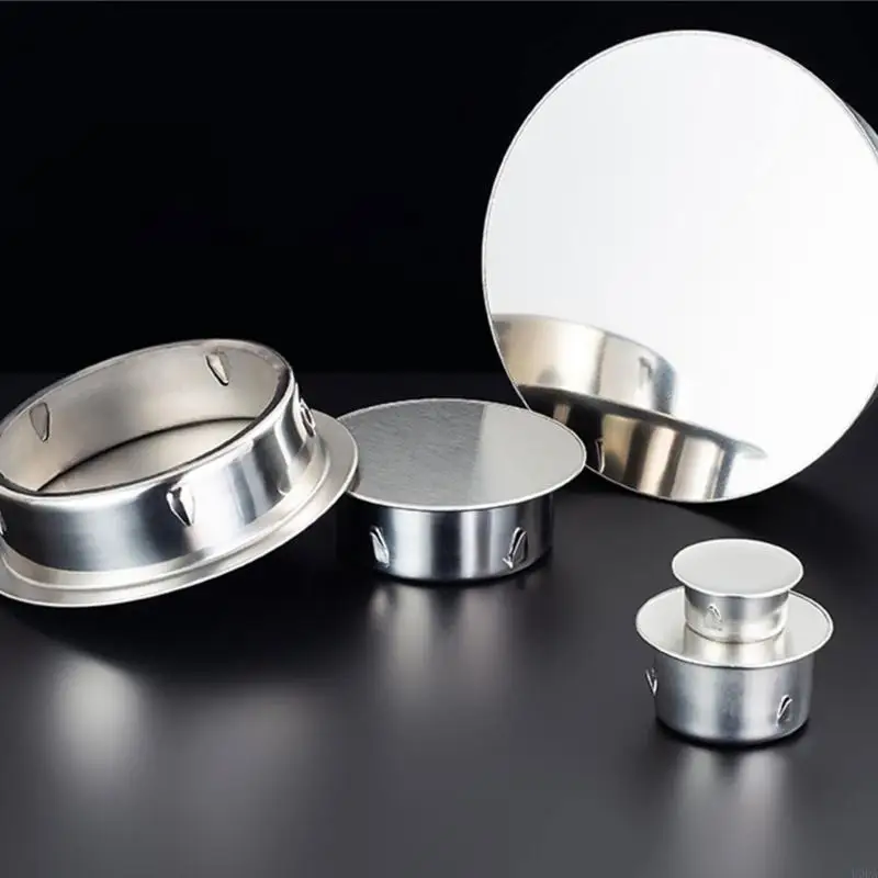  Steel Adjustable Drain Cap Odor Prevention Seal for Kitchen Bathroom Sink Use