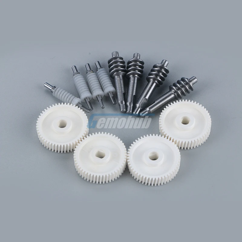 2-50pcs Car Power folding side view mirror gears 50T For Nissan Patrol Y62 GT-R metal plastics ROD WORM screwdriver Auto parts