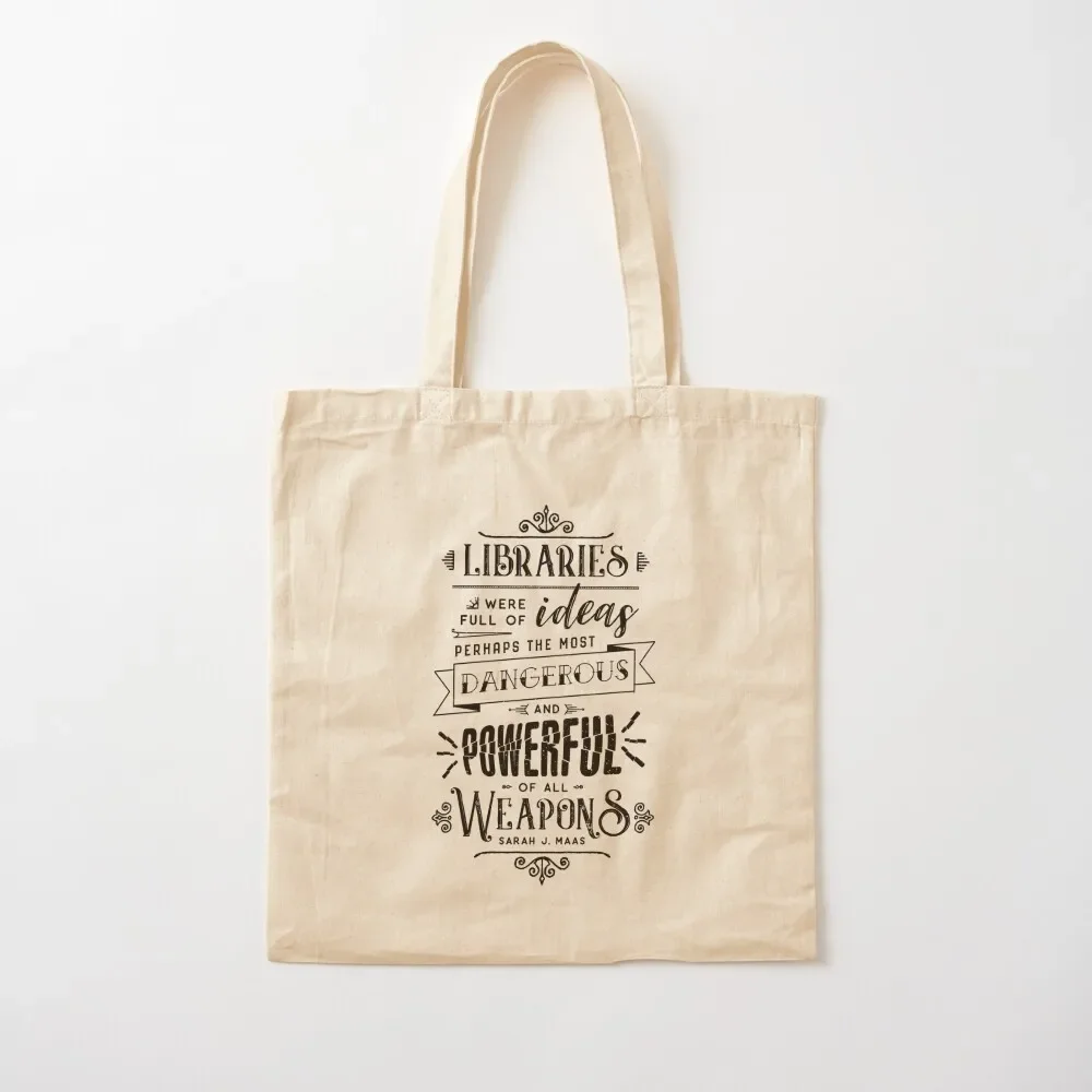 

Libraries Tote Bag Women's bag shopping bag logo shopping cart bags Shopper handbag
