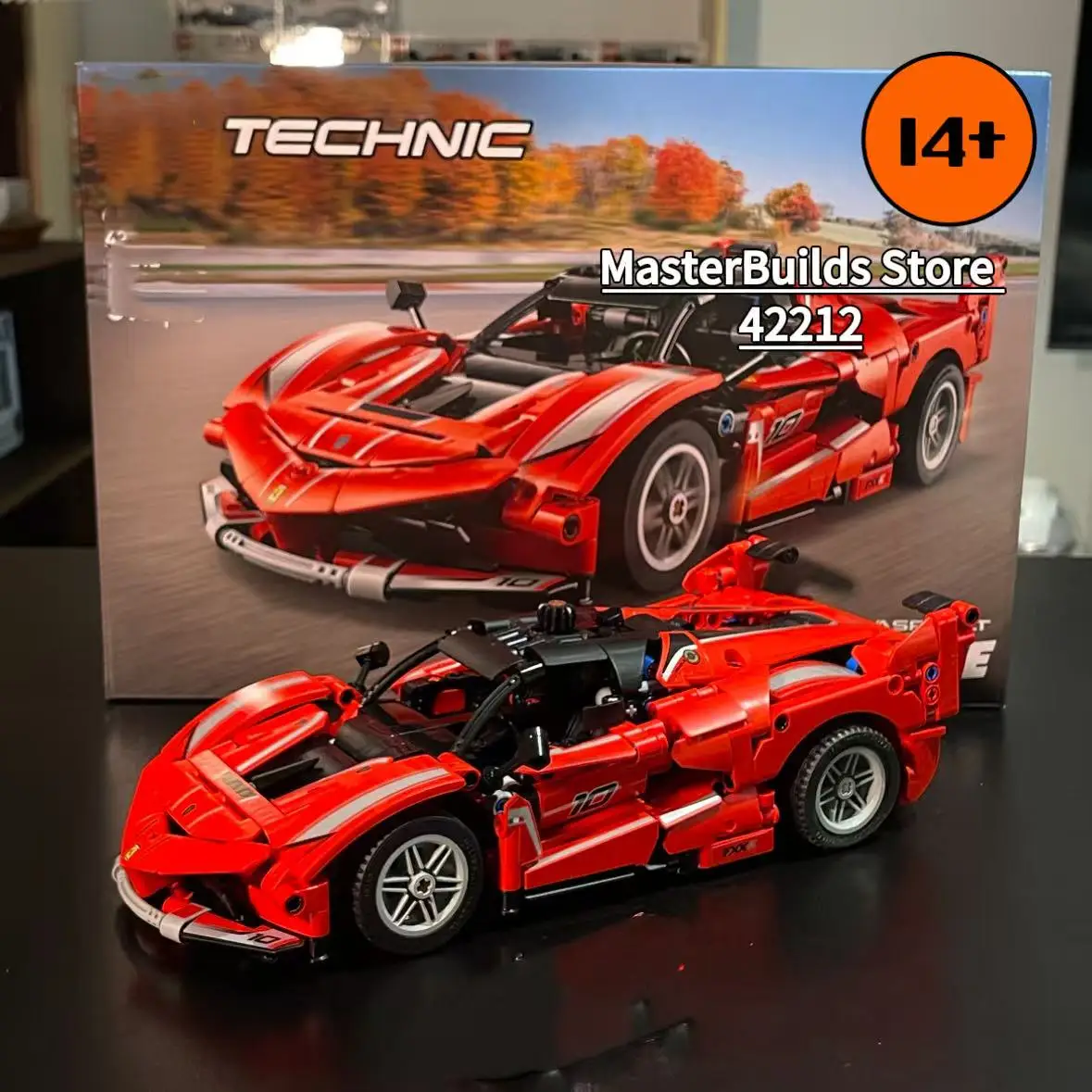 

Racing Series 42212 FXX-K Sports Car Model, Mechanical Assembly Block Set, Birthday Gift, Christmas Gift, Halloween Gift