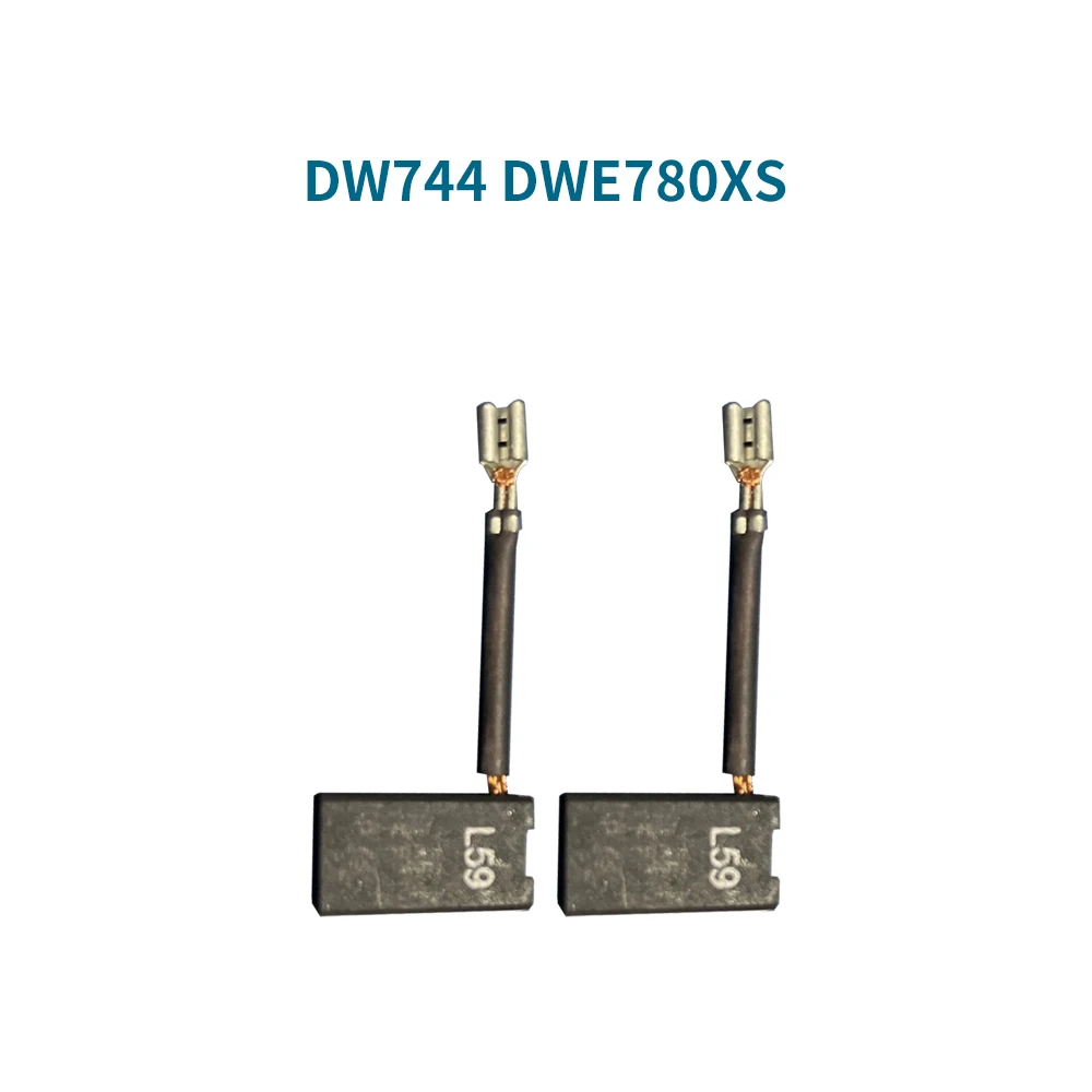 

Carbon brushes for DEWALT DW744 DWE780XS DW 744 780XS L59 power tool accessories replacement