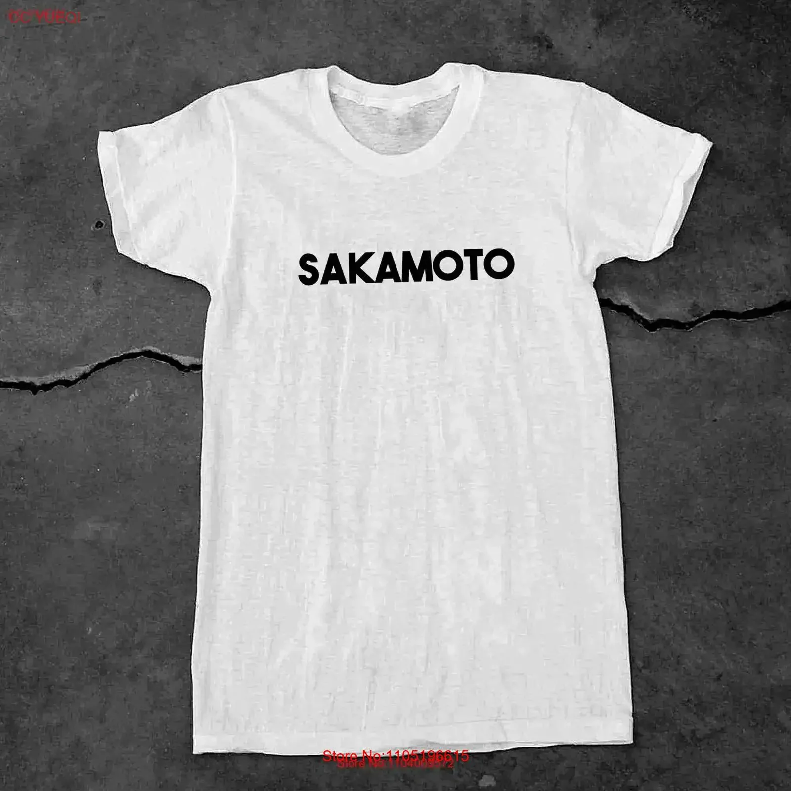 Ryuichi Sakamoto T shirt vintage Washed Casual Stretched Slightly Top For Everyday Wear Comfortable designer clothes homme