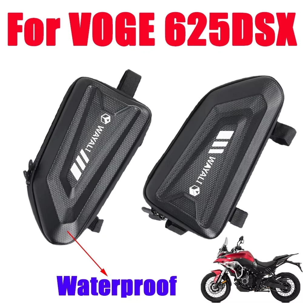 Motorcycle Accessories For VOGE 625DSX DS625X DSX625 DSX 625 DSX 625X Side Bag Tool Bags Frame Bumper Rod Waterproof Storage Bag
