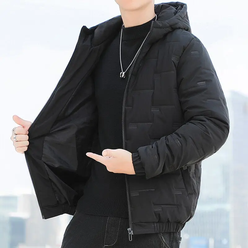 Harajuku Men\'s Parkas Warm Thicken Fashion Coat Oversize Winter Casual Jacket Male Streetwear Hip Hop  Woman  5XL Q727