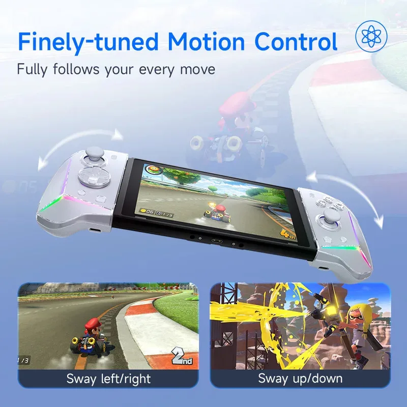 controller-rgb-wireless-joypad-2026-s15-l-r-compatibile-con-nintendo-switch-oled-giroscopio-amiibo-effetto-hall-per-pokemon