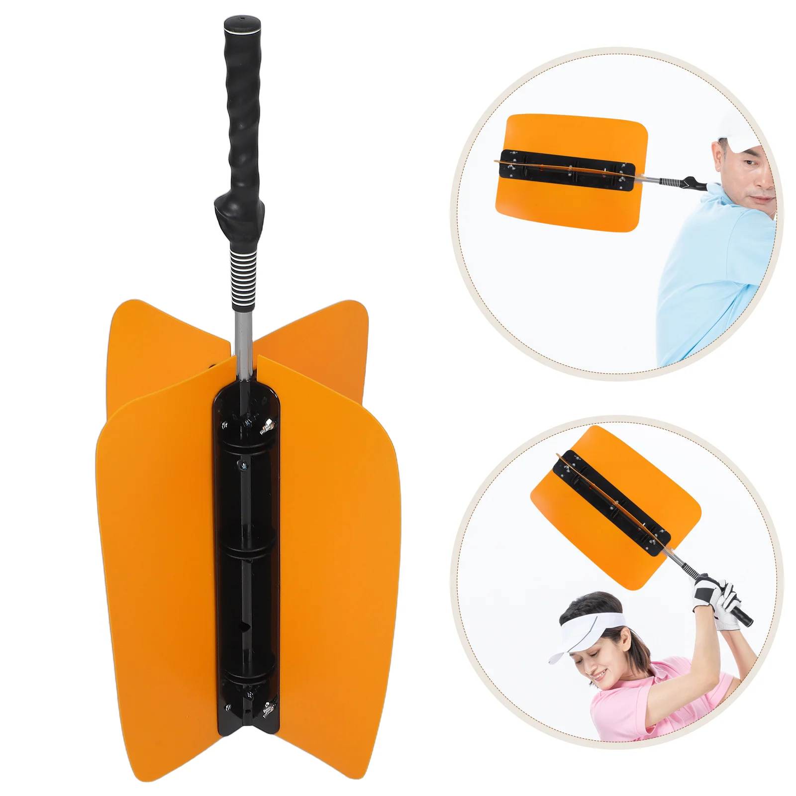 

Golf Power Resistance Trainer: Golf Swing Trainer Aid with Adjustable Wind Resistance Portable Practice Fan for Improve Swing St