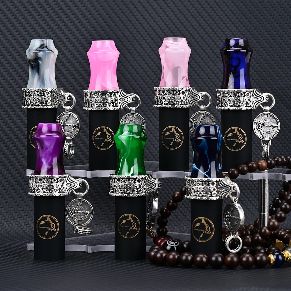 wolfcoolvape Genuine resin Hookah Mouthpieces Shisha Tips Shisha Mouth tips Shisha resin Hookahs Mouthpieces hookah tips