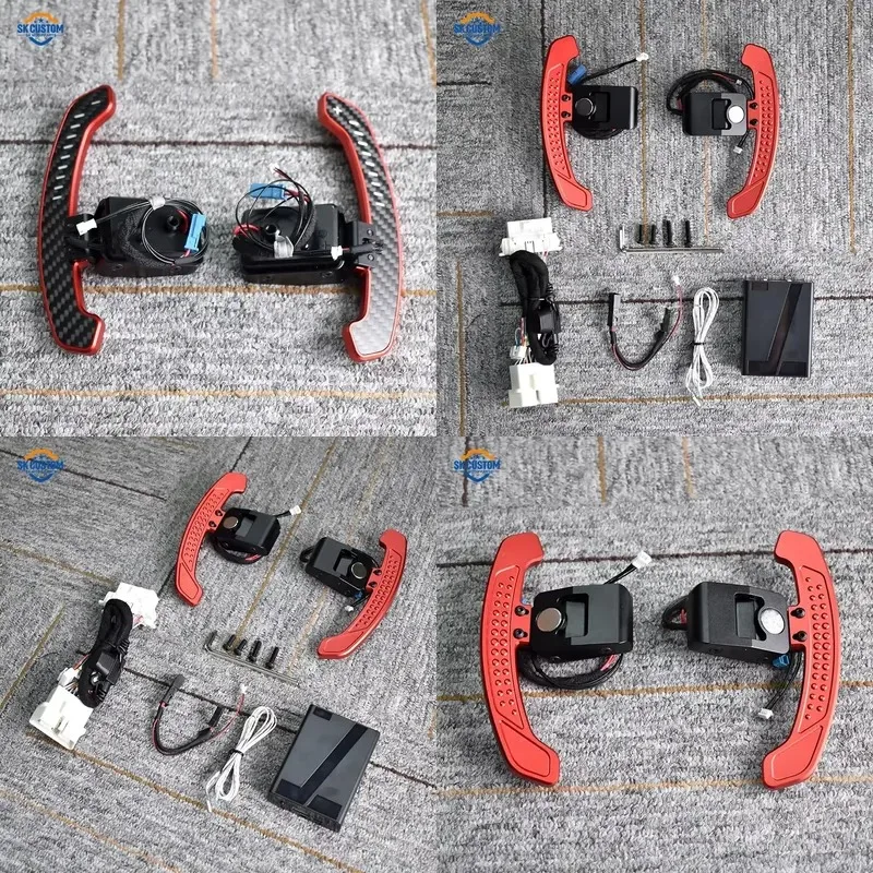 Hot Sale Steering Wheel Magnet LED Paddle Shifters for G20 G30 G87 M2 M3 M4 F20 F30 F45 Carbon Fiber&Aluminum