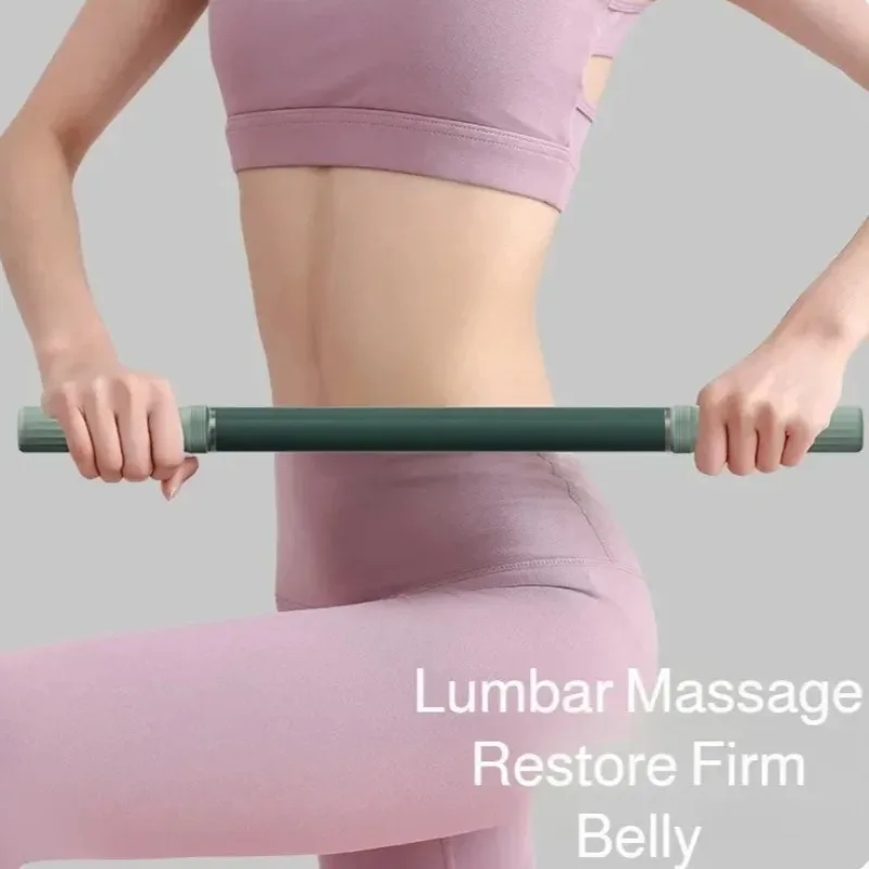 1pc Extra Long Muscle Roller Stick Deep Tissue Massage Rod Myofascial Release Tool for Back Leg Yoga Fitness Recovery Accessory